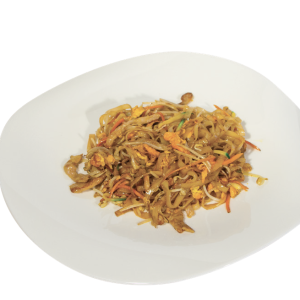 Tagliatelle saltate con manzo