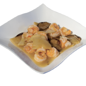 Gamberetti in salsa piccante
