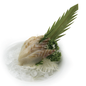 Sashimi branzino