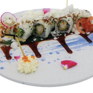 White dragon roll