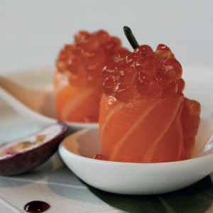Gunkan salmone ikura